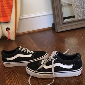 black vans size 6 womans